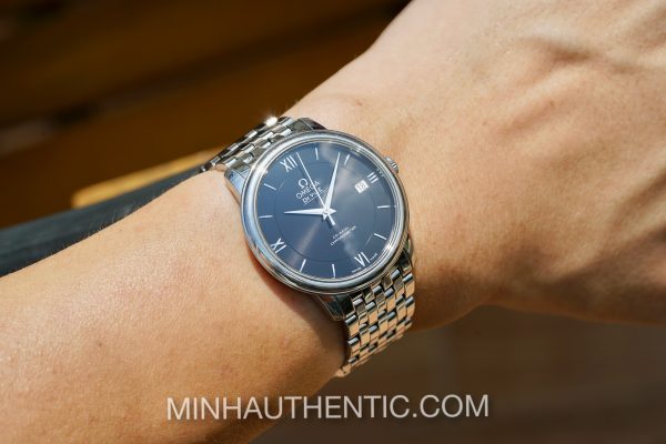 Omega De Ville Prestige 36.8mm Co-Axial Chronometer Black 424.10.37.20.01.001 - Ảnh 6