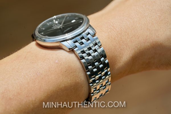 Omega De Ville Prestige 36.8mm Co-Axial Chronometer Black 424.10.37.20.01.001 - Ảnh 14