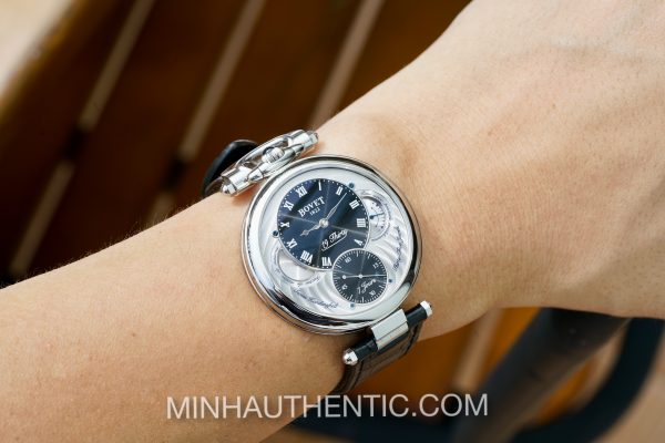Bovet 19Thirty Fleurier Steel Manual 42mm NTS0008 - Ảnh 3