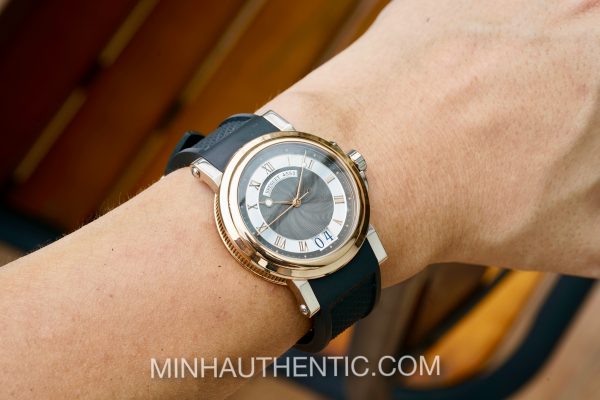 Breguet Marine Big Date 18k White/Rose Gold 5817BE/Z2/5V8 - Ảnh 3