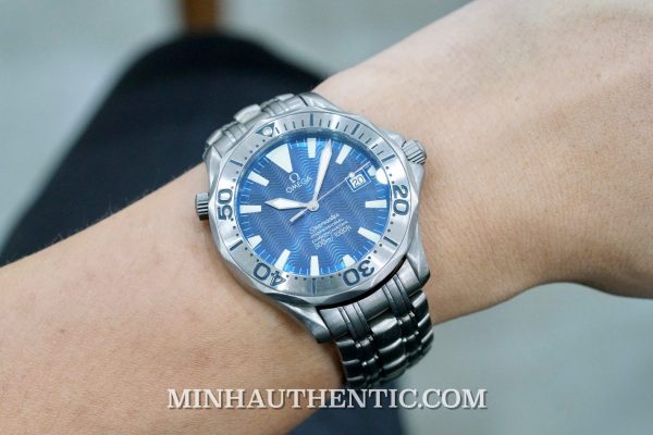 Omega Seamaster Diver 300m Chronometer Titanium Blue 2231.80.00 - Ảnh 16