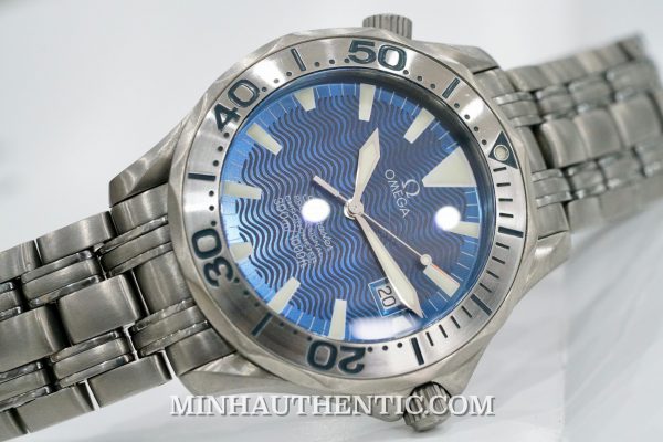 Omega Seamaster Diver 300m Chronometer Titanium Blue 2231.80.00 - Ảnh 6