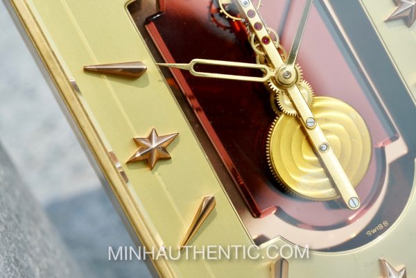 Jaeger LeCoultre In-line 8 Days 331 Clock - Ảnh 12