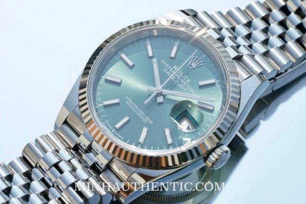 Rolex Datejust 36 Mint Green 126234-0051 - Ảnh 6