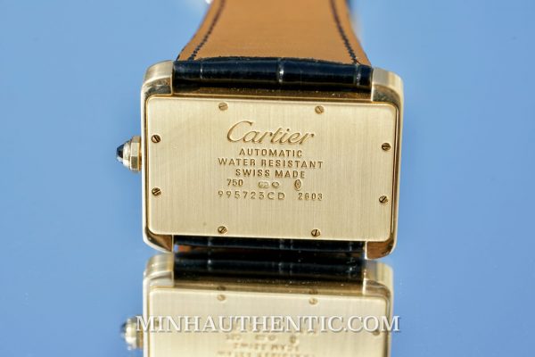 Cartier Tank Divan XL Automatic 18k Gold W6300856 (ref. 2603) - Ảnh 11