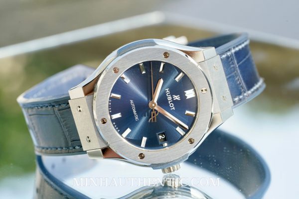 Hublot Classic Fusion Automatic 38mm Titanium Blue 565.NX.7170.RX - Ảnh 5