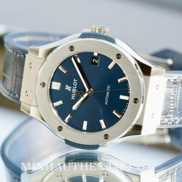 Hublot Classic Fusion Automatic 38mm Titanium Blue 565.NX.7170.RX