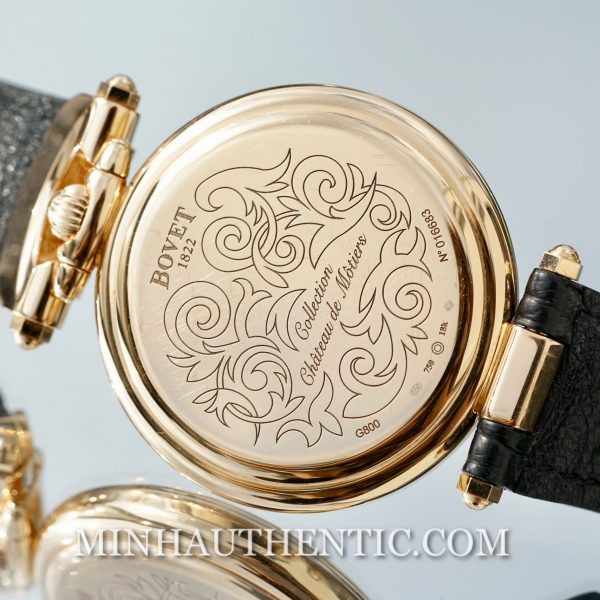 Bovet Chateau de Motiers 40mm Black Automatic 18K Rose Gold HMS0012