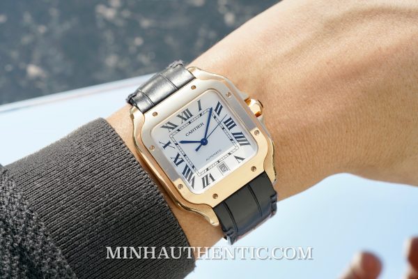 Cartier Santos Large Rose Gold WSSA0019