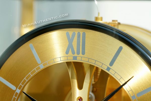 Jaeger LeCoultre Atmos 540 Black/Gold Lắc Chấm Bi - Ảnh 6