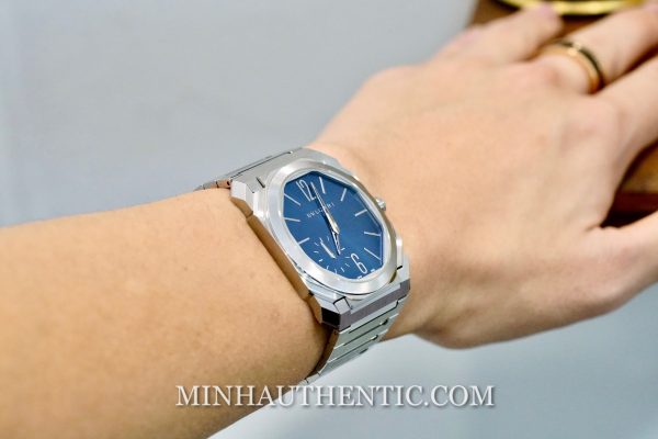 Bvlgari Octo Finissimo Automatic Steel Blue 103431 - Ảnh 11