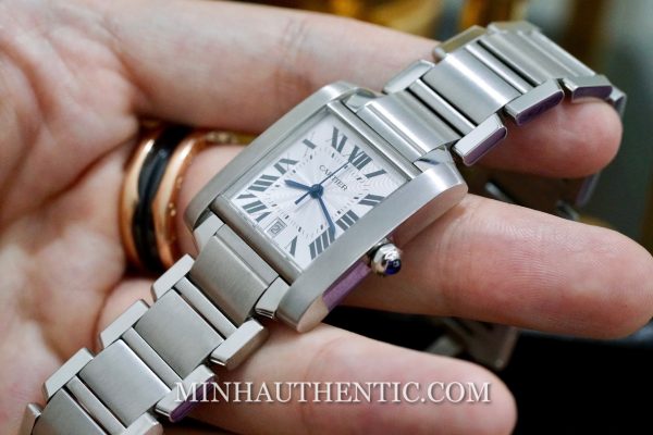 Cartier Tank Francaise Automatic W51002Q3 2302 - Ảnh 9