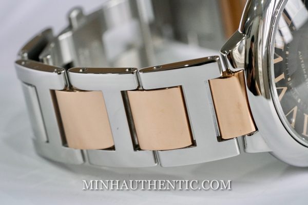 Cartier Ballon Bleu Automatic 18k Rose Gold/Steel W6920032 - Ảnh 14