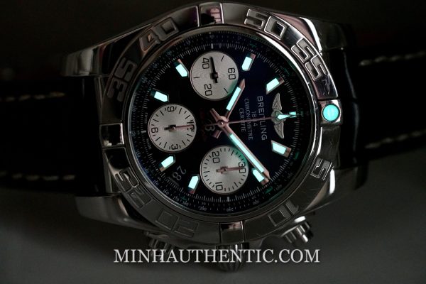 Breitling Chronomat B01 41mm Black AB0140 - Ảnh 12