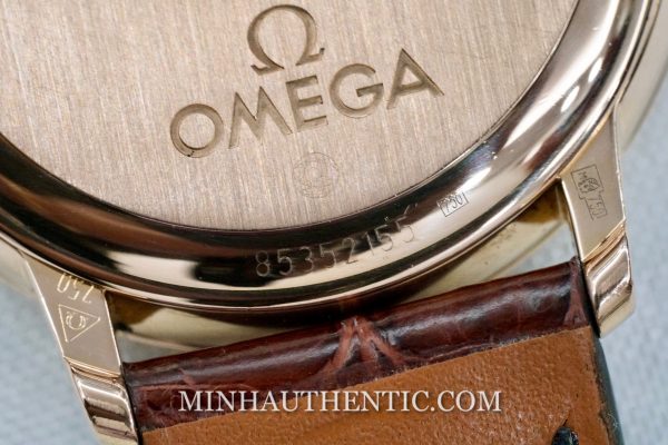Omega De Ville Prestige Co-Axial 18k Rose Gold 4614.30.02 - Ảnh 9