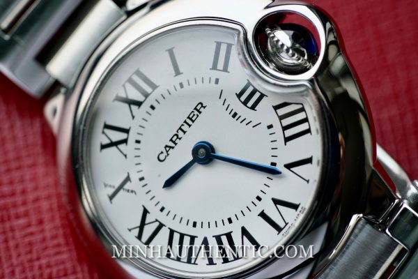 Cartier Ballon Bleu 28mm W69010Z4 - Ảnh 13