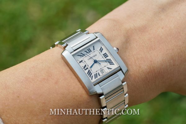 Cartier Tank Francaise Automatic W51002Q3 2302 - Ảnh 4