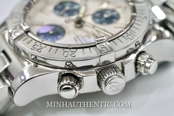 Breitling Superocean Chronograph A13340 White/Blue - Ảnh 6
