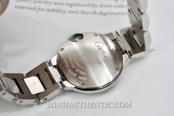 Cartier Ballon Bleu 28mm W69010Z4 - Ảnh 14