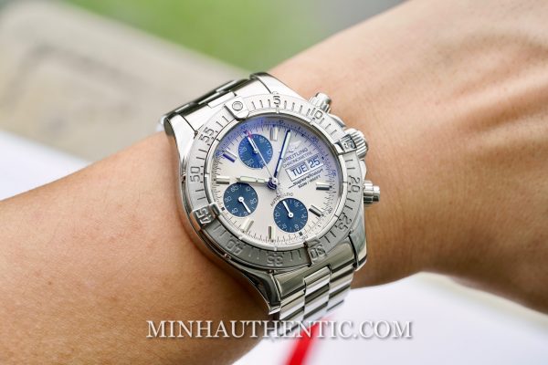 Breitling Superocean Chronograph A13340 White/Blue - Ảnh 10