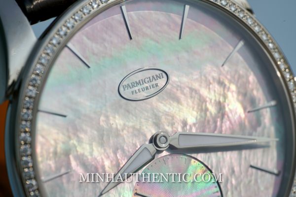 Parmigiani Tonda 1950 Tahiti MOP Diamond 18k White Gold PFC267-1263800-HA2421 - Ảnh 11