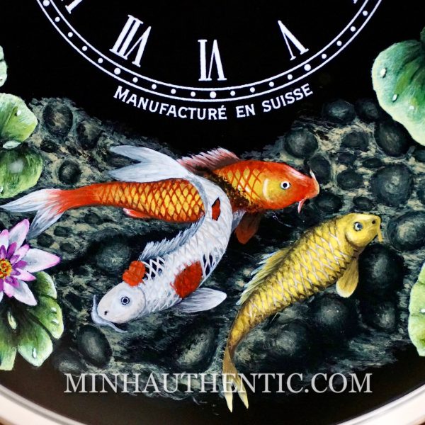 Jaquet Droz Ateliers D’Art Petite Heure Minute Carp 18k Rose Gold J005013224