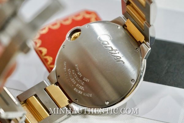 Cartier Ballon Bleu Automatic 18k Rose Gold/Steel W6920032 - Ảnh 13