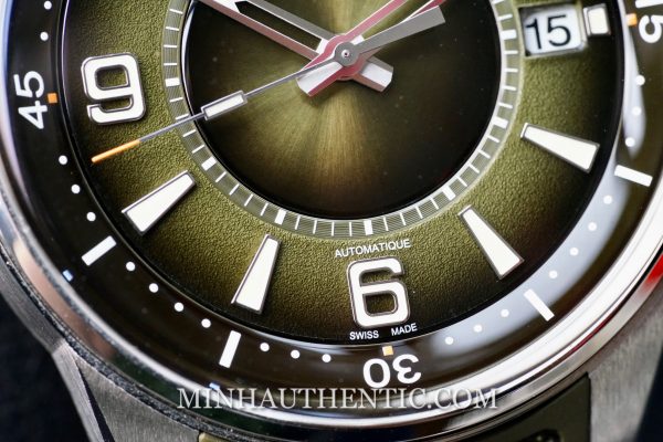 Jaeger LeCoultre Polaris Mariner Green Q906863J (857.8.A0.S) Dial