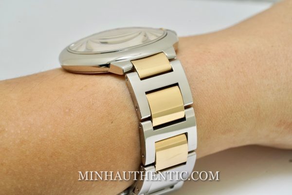 Cartier Ballon Bleu 42mm Automatic 18k Gold/Steel W69009Z3 - Ảnh 3