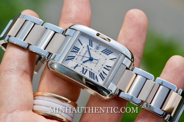 Cartier Tank Anglaise Large W5310007 - Ảnh 4