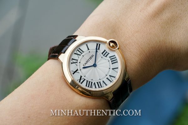 Cartier Ballon Bleu Extra-Flat 18k Rose Gold 40mm Mechanical W6920083