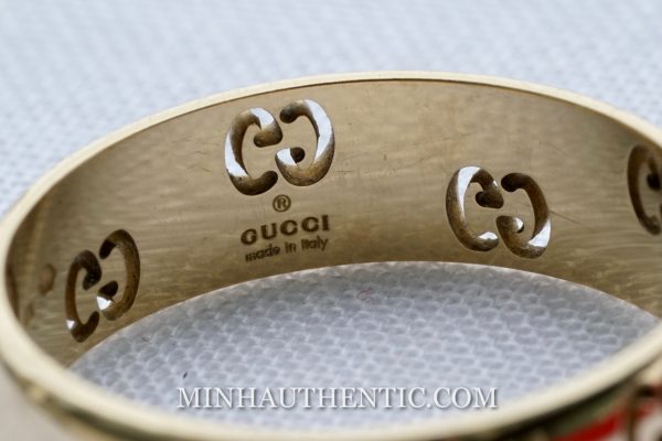 Gucci Icon Bold 18k Gold Ring - Ảnh 5