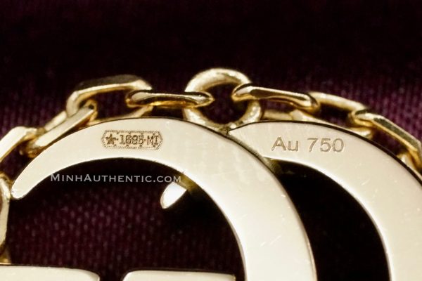 Gucci Marmont GG Running Charm Bracelet 18k Gold - Ảnh 6
