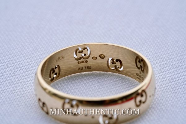 Gucci Icon Bold 18k Gold Ring - Ảnh 3