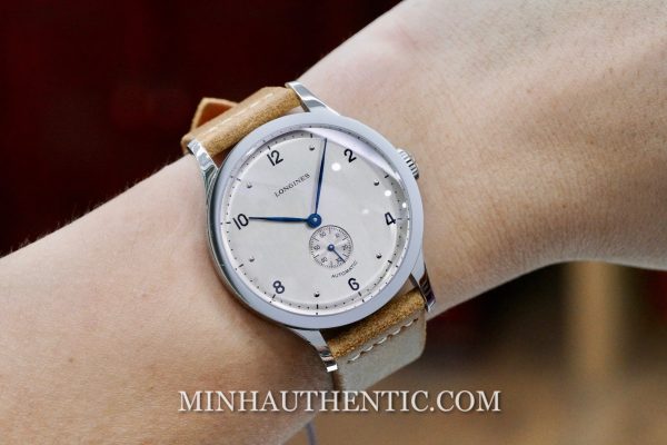 Đồng hồ nam Longines Heritage 1945 L2.813.4.66.0 - Ảnh 10