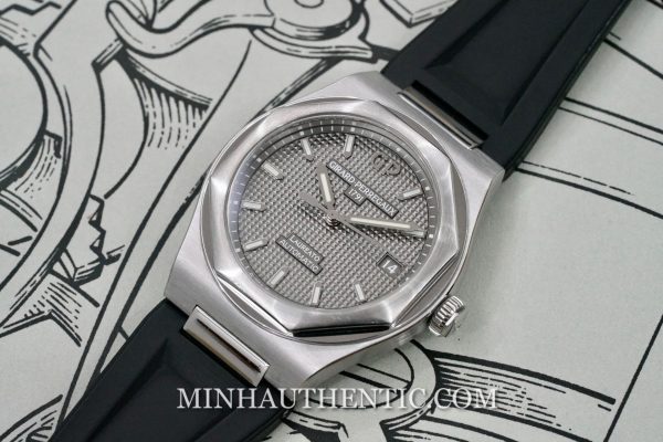 Girard Perregaux Laureato 38mm Grey 81005-11-231-BB6A - Ảnh 6