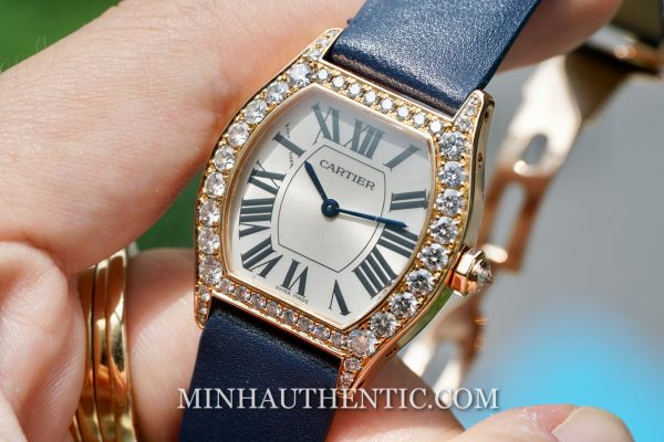 Cartier Tortue Diamond 18k Rose Gold WA507031 - Ảnh 7