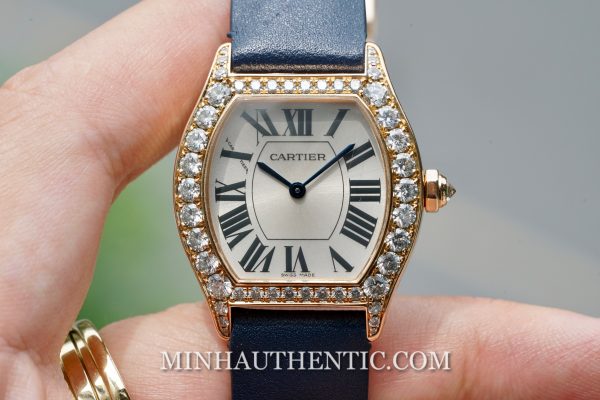 Cartier Tortue Diamond 18k Rose Gold WA507031