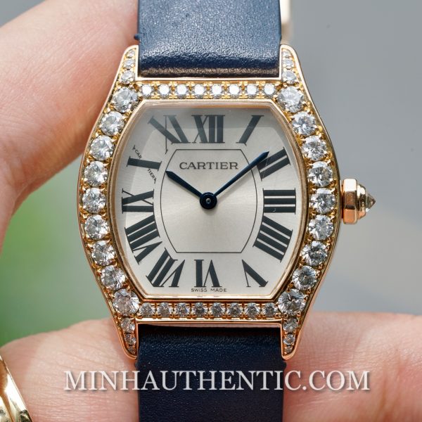 Cartier Tortue Diamond 18k Rose Gold WA507031