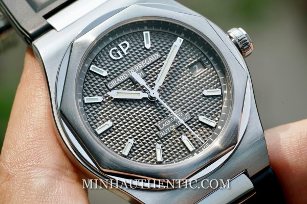 Girard Perregaux Laureato 38mm Grey 81005-11-231-BB6A - Ảnh 8