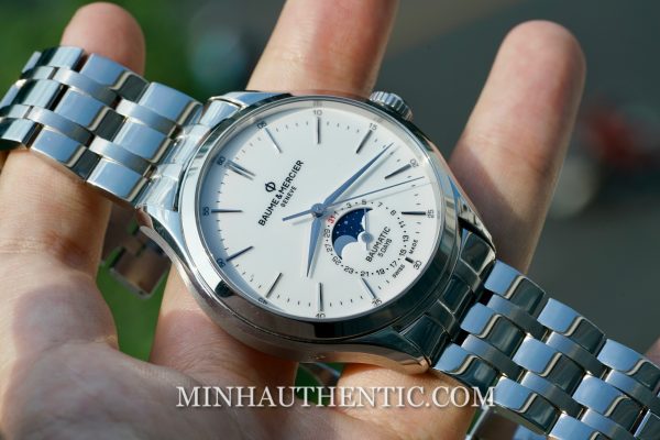 Baume Mercier Clifton Moonphase 5 Days Automatic 10552 - Ảnh 4