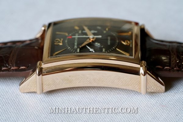 Girard Perregaux Vintage 1945 Automatic Chronograph 18k Rose Gold 2599 - Ảnh 5