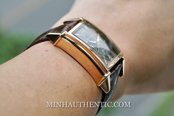 Girard Perregaux Vintage 1945 Automatic Chronograph 18k Rose Gold 2599 - Ảnh 11