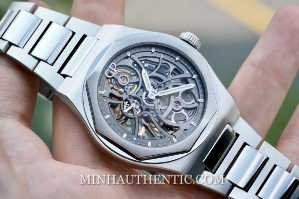 Girard Perregaux Laureato Skeleton 81015-11-001-11A - Ảnh 4