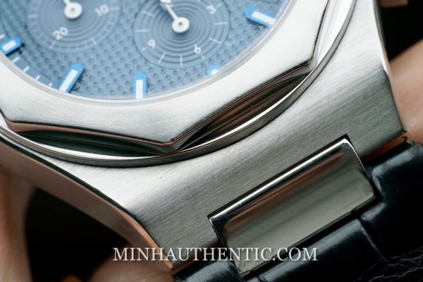 Girard Perregaux Laureato Chronograph 38mm Blue 81040-11-431-BB4A - Ảnh 14