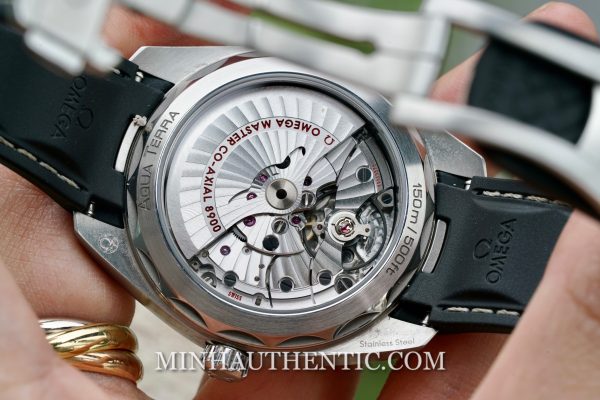 Omega Aqua Terra 41mm Master Chronometer Black Rubber 220.12.41.21.01.001 - Ảnh 5