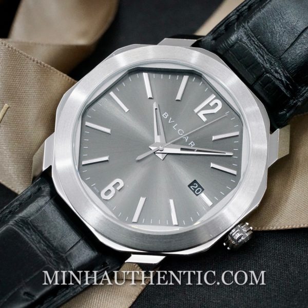 Bvlgari Octo Roma Anthracite 102855