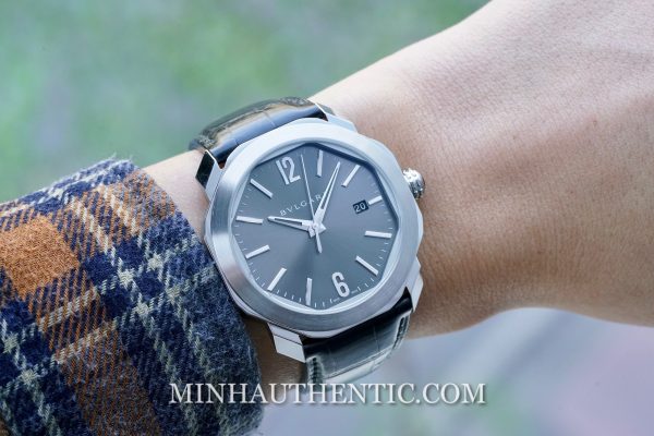 Bvlgari Octo Roma Anthracite 102855 - Ảnh 3