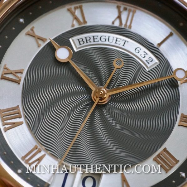 Breguet Marine 18k Rose Gold Bracelet 5817BR/Z2/RV0 Dial