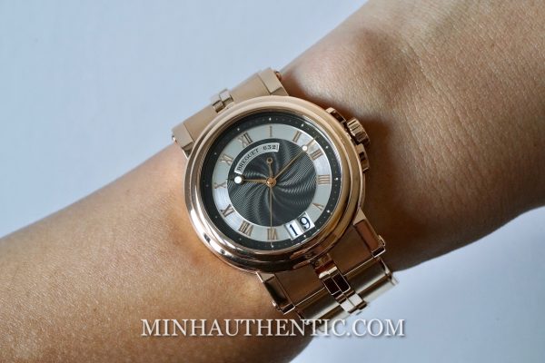 Breguet Marine 18k Rose Gold Bracelet 5817BR/Z2/RV0 - Ảnh 14